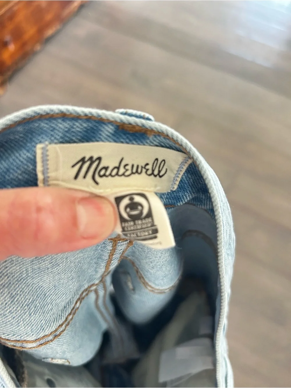 Madewell Essex Long Baggy Short size 30